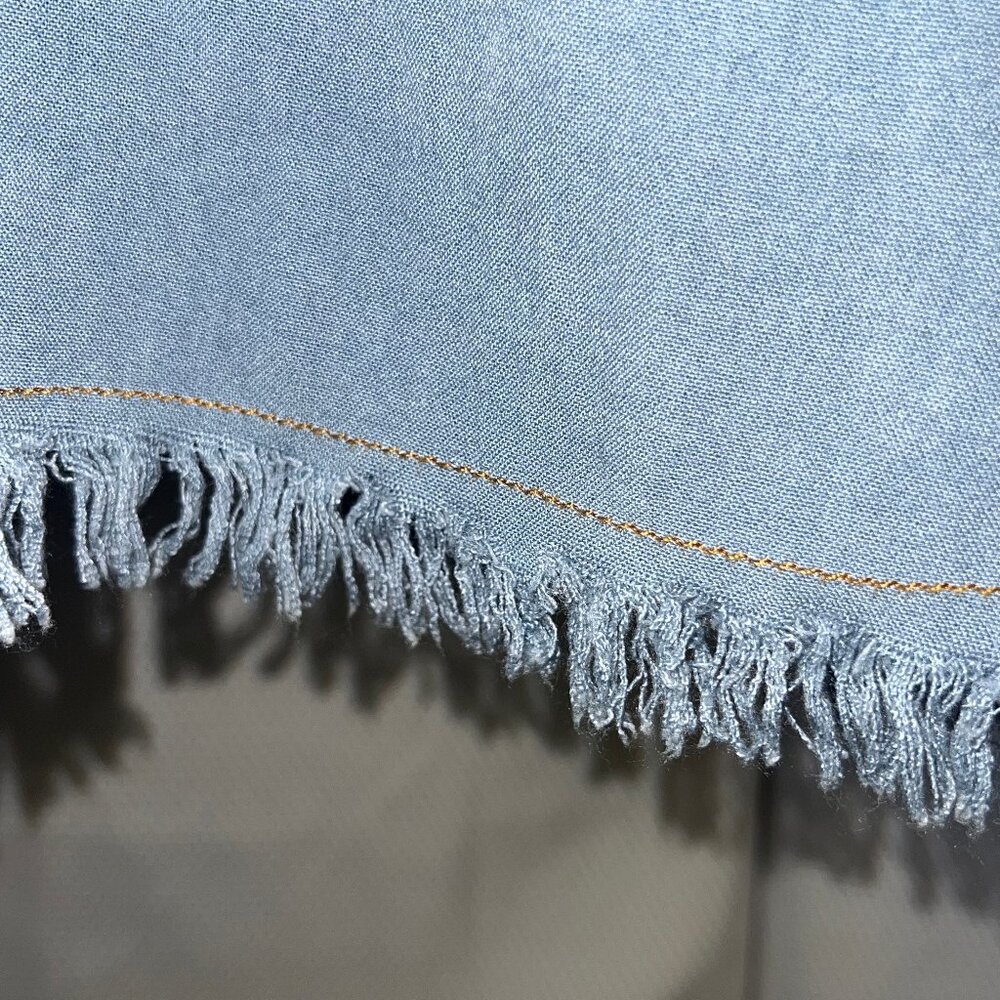 Umgee Denim Mini Dress - Picture 3 of 14